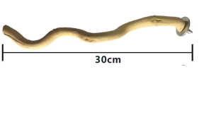 Perchoir en Bois Naturel pour Perroquets